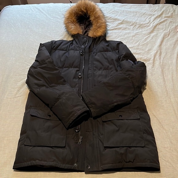 Mens TOMMY Hilfiger “long snorkel” winter coat parka - Picture 2 of 7